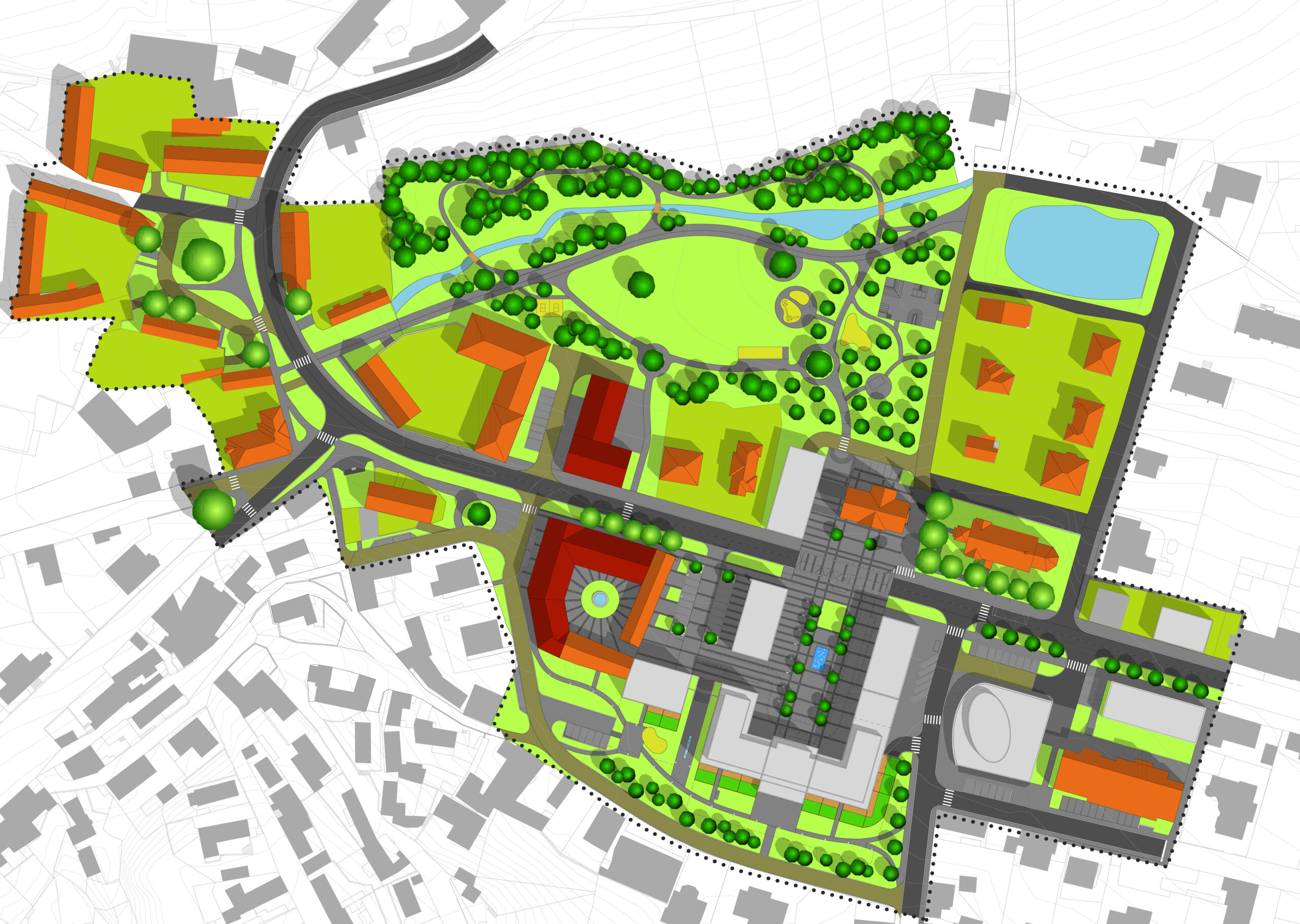 City centre master plan